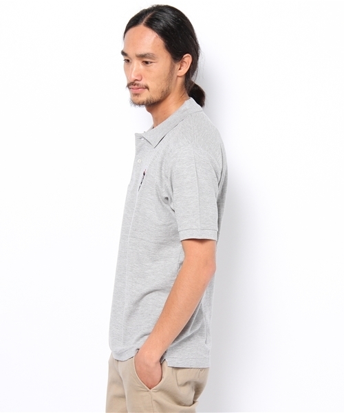 BEAMS T（ビームスティー）の「The Wonderful! design works. / LOVE BEAR POLO（ポロシャツ・メンズ・グレー/ブラック/ネイビー・X-SMALL/SMALL/MEDIUM/LARGE）」の5枚目の写真