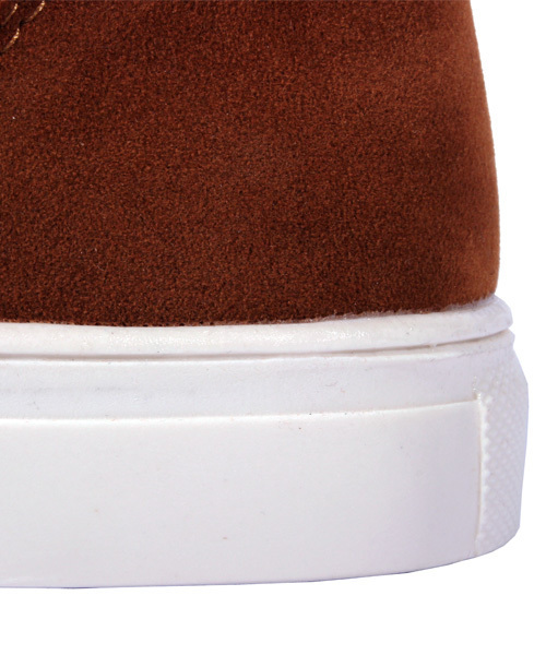 ８(eight)（エイト）の「ハイカット スニーカー スウェード（スニーカー・メンズ・ブラック/ブラウン・25.5cm/26.5cm/25.0cm/26.0cm/27.0cm/28.0cm）」の11枚目の写真