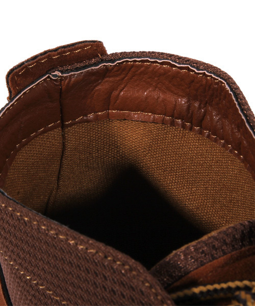 ８(eight)（エイト）の「ハイカット スニーカー スウェード（スニーカー・メンズ・ブラック/ブラウン・25.5cm/26.5cm/25.0cm/26.0cm/27.0cm/28.0cm）」の14枚目の写真