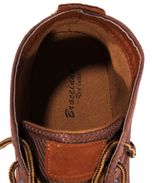 ８(eight)（エイト）の「ハイカット スニーカー スウェード（スニーカー・メンズ・ブラック/ブラウン・25.5cm/26.5cm/25.0cm/26.0cm/27.0cm/28.0cm）」の16枚目の写真