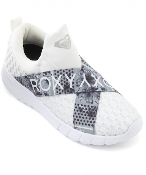 ROXY（ロキシー）の「MAKANI/ロキシー スニーカー ゴムバンド フィットネス ジム ヨガ ランニング（スニーカー・レディース・ホワイト/ブラック/ネイビー・25cm/24.5cm/24cm/23.5cm/23cm）」の10枚目の写真