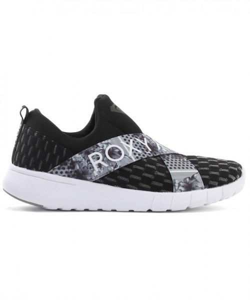 ROXY（ロキシー）の「MAKANI/ロキシー スニーカー ゴムバンド フィットネス ジム ヨガ ランニング（スニーカー・レディース・ホワイト/ブラック/ネイビー・25cm/24.5cm/24cm/23.5cm/23cm）」の8枚目の写真