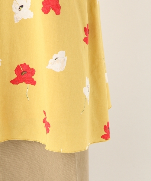 niko and...(ニコアンド)の「オリジナルレトロプリントキャミワンピース(ワンピース・レディース・レッド/ネイビー/マスタード・MEDIUM/LARGE)」の15枚目の写真
