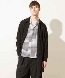 ETHOSENS | 【ETHOSENS】ロングステンカラーコート(ステンカラーコート)