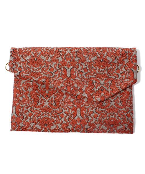 WHO'S WHO gallery（フーズフーギャラリー）の「ゴブランクラッチバッグ（クラッチバッグ・メンズ・ブラック/ブルー/オレンジ・FREE）」の2枚目の写真