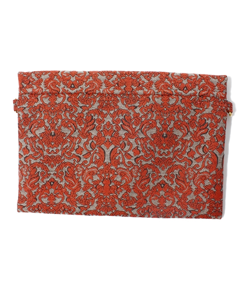 WHO'S WHO gallery（フーズフーギャラリー）の「ゴブランクラッチバッグ（クラッチバッグ・メンズ・ブラック/ブルー/オレンジ・FREE）」の9枚目の写真