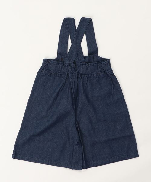 Catherine Cottage（キャサリンコテージ）の「デニムサロペット（サロペット/オーバーオール・キッズ・ネイビー/ブルー・100/110/120/130/140）」の5枚目の写真
