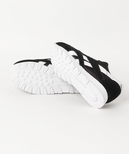 Reebok（リーボック）の「CL ナイロン（スニーカー・キッズ・ブラック×ホワイト・21.0cm/22.0cm/17.0cm/18.0cm/19.0cm/20.0cm）」の3枚目の写真