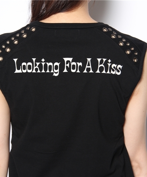 HYSTERIC GLAMOUR ヒステリックグラマー KISS タンクトップ HYSTERIC GLAMOUR（ヒステリックグラマー）の「NYD/LOOKING FOR