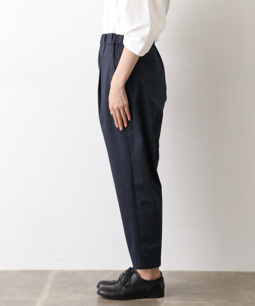 かぐれ　コットンテーパードパンツ 下半身のすっきり見えが叶う かぐれ定番のテーパードパンツ - か