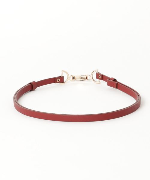 one after another NICE CLAUP（ワンアフターアナザーナイスクラップ）の「ヴィンテージアソートベルト（ベルト・レディース・その他1/レッド/ブラック・FREE）」の4枚目の写真