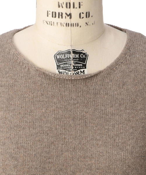 希少】YURI PARK ユリパーク カシミヤ100% バックリボン ニット