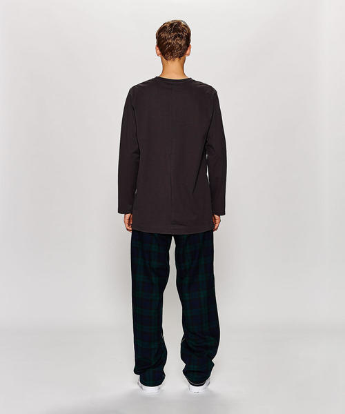 MONKEY TIME(モンキータイム)の「<monkey time> 40/2TJK LONG TEE/Tシャツ ◆(Tシャツ/カットソー・メンズ・ダークグレー/ホワイト・LARGE/SMALL/MEDIUM/X-LARGE)」の10枚目の写真