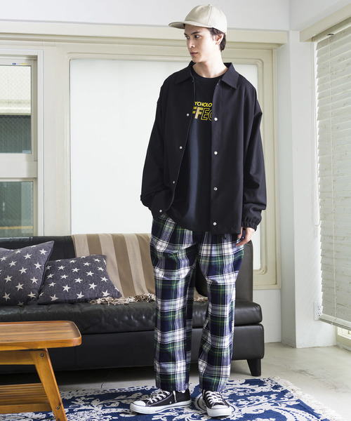 WEGO（ウィゴー）の「WEGO/ストレッチコーチジャケット（ブルゾン・メンズ・ブラック/ブラウン/ワイン・SMALL/MEDIUM/LARGE）」の14枚目の写真