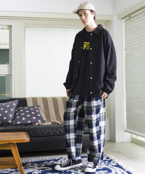 WEGO（ウィゴー）の「WEGO/ストレッチコーチジャケット（ブルゾン・メンズ・ブラック/ブラウン/ワイン・SMALL/MEDIUM/LARGE）」の16枚目の写真