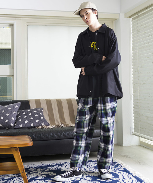 WEGO（ウィゴー）の「WEGO/ストレッチコーチジャケット（ブルゾン・メンズ・ブラック/ブラウン/ワイン・SMALL/MEDIUM/LARGE）」の20枚目の写真