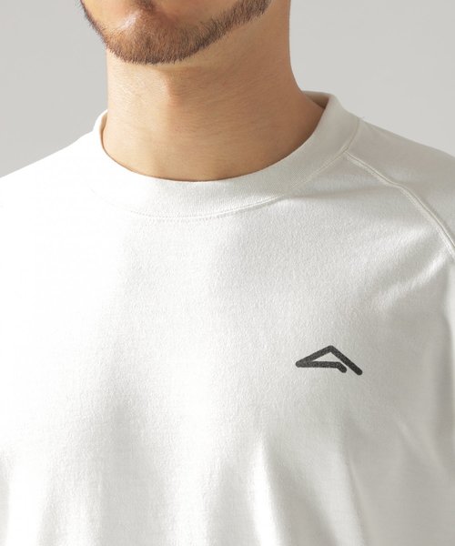 BAYFLOW（ベイフロー）の「[SEEDLER ( シードラー)]ソデプリントロングスリーブT（Tシャツ/カットソー・メンズ・ホワイト/ベージュ/チャコール・SMALL/LARGE/MEDIUM）」の9枚目の写真