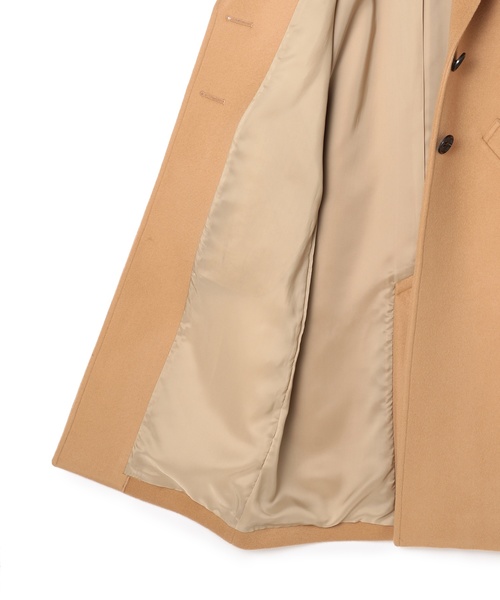ESTNATION（エストネーション）の「ESTNATION / ロングチェスターコート（チェスターコート・レディース・キャメル/ネイビー・38/36）」の10枚目の写真