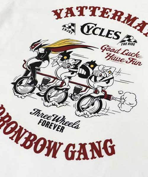 LUGG NAGG(ラグナグ)の「【ヤッターマン】ドロンボー3輪車 Tシャツ(Tシャツ/カットソー・メンズ・ブラック/ホワイト・SMALL/MEDIUM/LARGE/X-LARGE)」の3枚目の写真