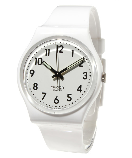 BEAUTY&YOUTH UNITED ARROWS(ビューティーアンドユースユナイテッドアローズ)の「<SWATCH> JUST WHITE¨§(アナログ腕時計・メンズ・ホワイト・フリー)」の1枚目の写真