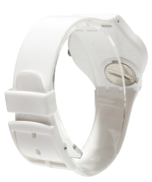BEAUTY&YOUTH UNITED ARROWS(ビューティーアンドユースユナイテッドアローズ)の「<SWATCH> JUST WHITE¨§(アナログ腕時計・メンズ・ホワイト・フリー)」の4枚目の写真