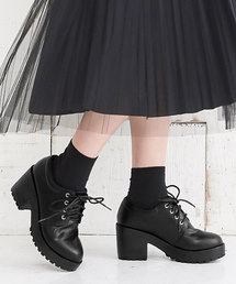 KOBE LETTUCE | プラットフォーム厚底ヒールアップスニーカー*レディース/シューズ/ショートブーツ[I1727]神戸レタス(スニーカー)