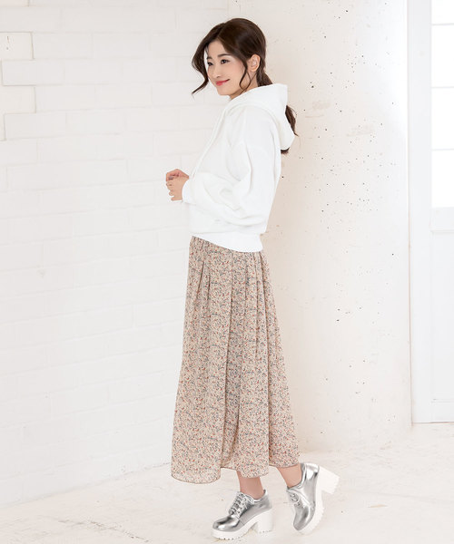 KOBE LETTUCE（コウベレタス）の「プラットフォーム厚底ヒールアップスニーカー*レディース/シューズ/ショートブーツ[I1727]神戸レタス（スニーカー・レディース・ホワイト/ブラック/シルバー/ホワイト系その他・LL/M/L/S）」の21枚目の写真