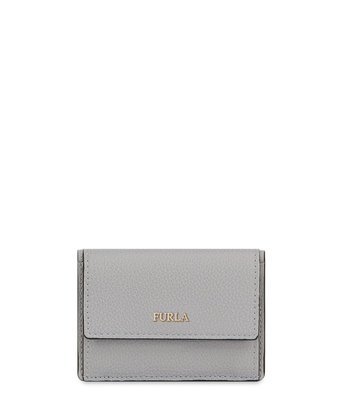 FURLA(フルラ)の「バビロン S トリフォールドウォレット(財布)」|ライトグレー