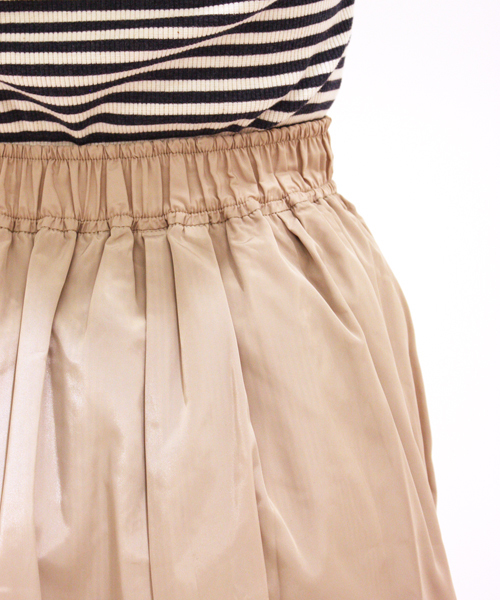 Chico（チコ）の「リバーシブルフレアーSKT（スカート・レディース・ベージュ/ライトグリーン/ネイビー/ピンク・FREE）」の12枚目の写真