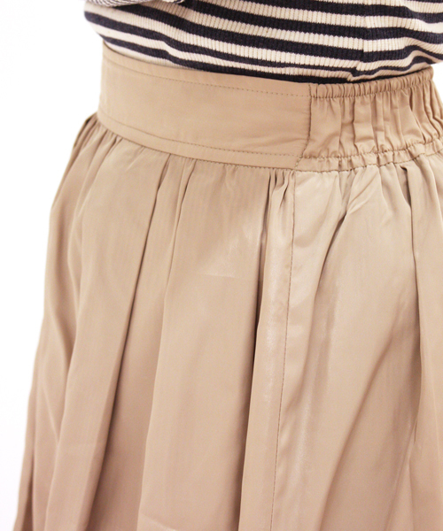 Chico（チコ）の「リバーシブルフレアーSKT（スカート・レディース・ベージュ/ライトグリーン/ネイビー/ピンク・FREE）」の11枚目の写真