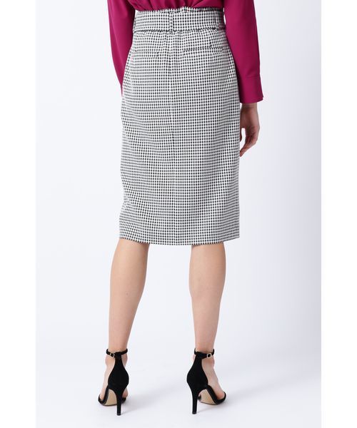 PINKY&DIANNE（ピンキーアンドダイアン）の「ギンガムストレッチラップレイヤードスカート（スカート・レディース・ブラック系その他/グリーン系その他・38/36/34）」の12枚目の写真