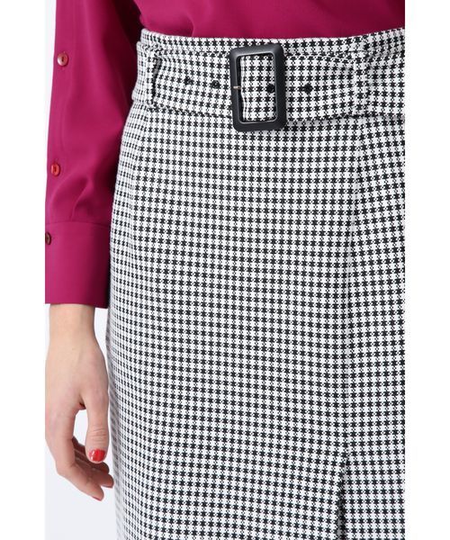 PINKY&DIANNE（ピンキーアンドダイアン）の「ギンガムストレッチラップレイヤードスカート（スカート・レディース・ブラック系その他/グリーン系その他・38/36/34）」の13枚目の写真