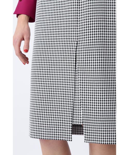 PINKY&DIANNE（ピンキーアンドダイアン）の「ギンガムストレッチラップレイヤードスカート（スカート・レディース・ブラック系その他/グリーン系その他・38/36/34）」の15枚目の写真