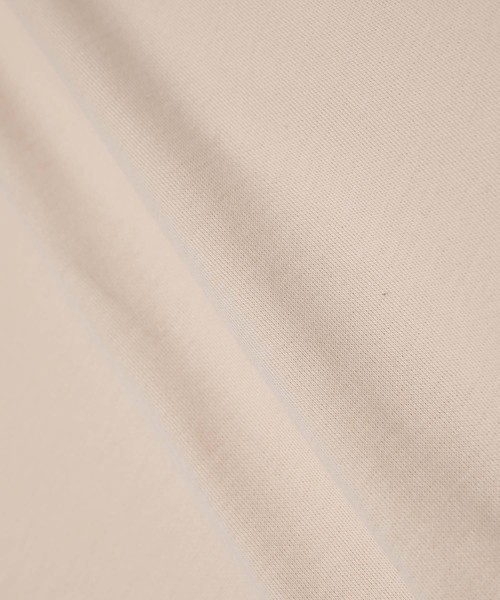 ADAM ET ROPE'（アダムエロペ）の「ＯＮＯメリヤスミニ裏毛ルーズワンピース（ワンピース・レディース・オフホワイト/ブラック・FREE）」の12枚目の写真