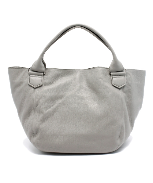 PLST(プラステ)の「カウレザートートバッグ(大)(トートバッグ・レディース・ベージュ/グレー/コーラル・FREE)」の2枚目の写真