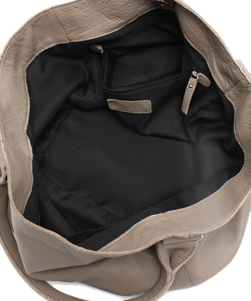 PLST(プラステ)の「カウレザートートバッグ(大)(トートバッグ・レディース・ベージュ/グレー/コーラル・FREE)」の9枚目の写真