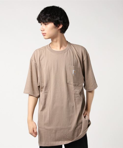 Carhartt（カーハート）の「【Carhartt】WORKWEAR POCKET T（Tシャツ/カットソー・メンズ・ホワイト/ベージュ/ネイビー・SMALL/MEDIUM/LARGE）」の7枚目の写真