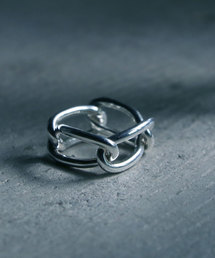 YArKA（ヤーカ）の「【YArKA/ヤーカ】silver925 4 oval parts ring[jens]/4楕円パーツリング（リング・レディース）」
