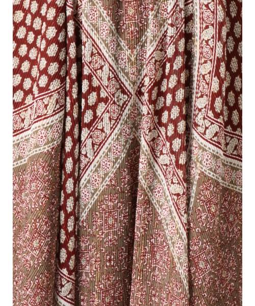 Ungrid（アングリッド）の「ラメランダムプリーツパネル柄スカート（スカート・レディース・ネイビー/レッド・FREE）」の21枚目の写真