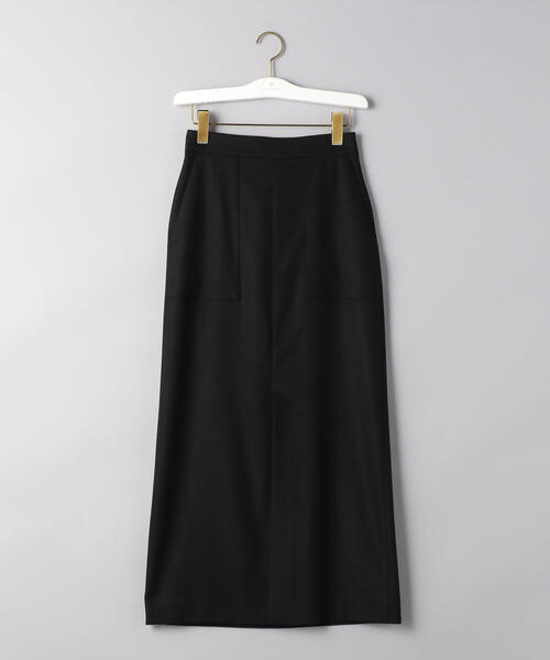 UNITED ARROWS（ユナイテッドアローズ）の「UWSC W タイト マキシスカート◆（スカート・レディース・ベージュ/ブラック・36/34/38）」の8枚目の写真