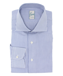 ORIAN ビームスf 別注キャンディストライプシャツ 37 美品 BEAMS F（ビームスエフ）の「△ORIAN / キャンディーストライプワイド