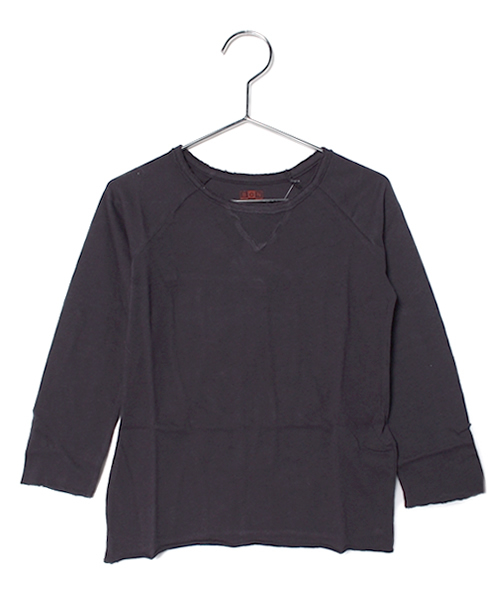 BONTON（ボントン）の「ラグラン長袖Tシャツ（Tシャツ/カットソー・キッズ・ブラック系その他/ブルー系その他・2/3）」の2枚目の写真