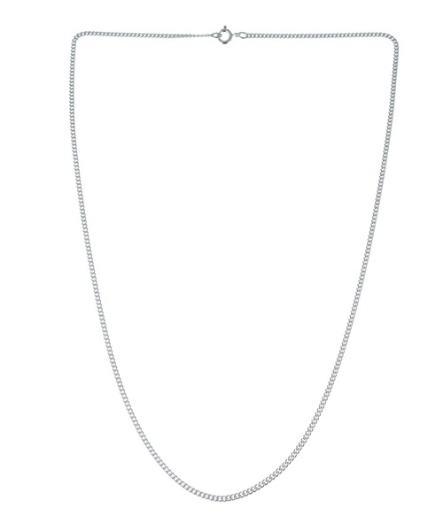 blackdia by 7JEWELRY（ブラックダイヤバイセブンジュエリー）の「blackdia by 7JEWELRY 喜平チェーンネックレス幅2.2mm（ネックレス・メンズ・シルバー・50cm/60cm）」の3枚目の写真