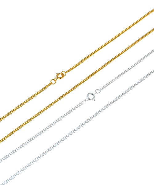 blackdia by 7JEWELRY（ブラックダイヤバイセブンジュエリー）の「blackdia by 7JEWELRY 喜平チェーンネックレス幅2.2mm（ネックレス・メンズ・シルバー・50cm/60cm）」の5枚目の写真