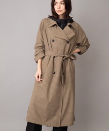 Munich | ガンクラブチェック　トレンチコート(トレンチコート)