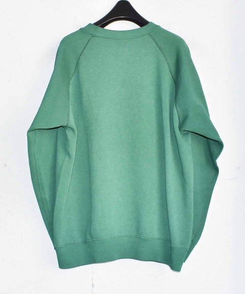 VINTAGE（ヴィンテージ）の「【ヴィンテージ古着】benetton/ベネトン ロゴ クルーネックスウェット（スウェット・メンズ・グリーン・LARGE）」の2枚目の写真