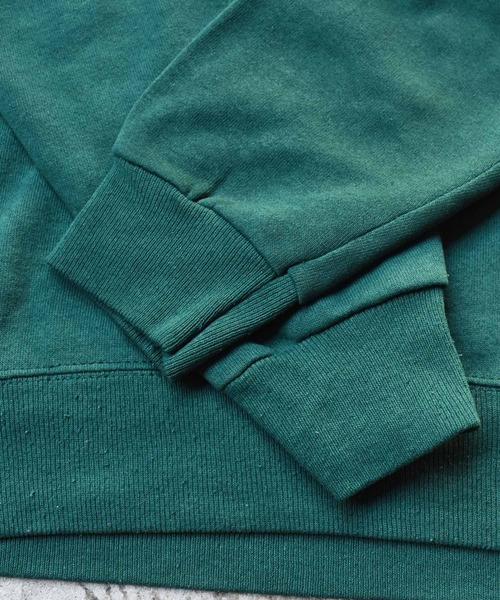 VINTAGE（ヴィンテージ）の「【ヴィンテージ古着】benetton/ベネトン ロゴ クルーネックスウェット（スウェット・メンズ・グリーン・LARGE）」の4枚目の写真