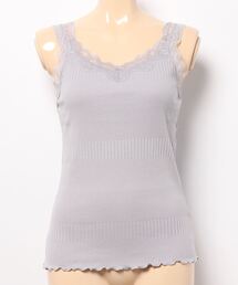 Heather | ECOコットンレースキャミ　868707(キャミソール)