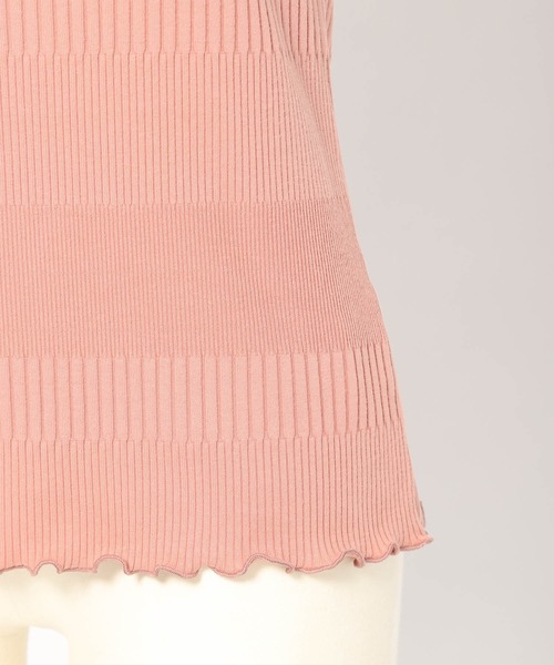 Heather（ヘザー）の「ECOコットンレースキャミ　868707（キャミソール・レディース・ブラック/アイボリー/オレンジ系その他/オフホワイト/グレー系その他/ブラウン系その他/ブルー系その他・FREE）」の8枚目の写真