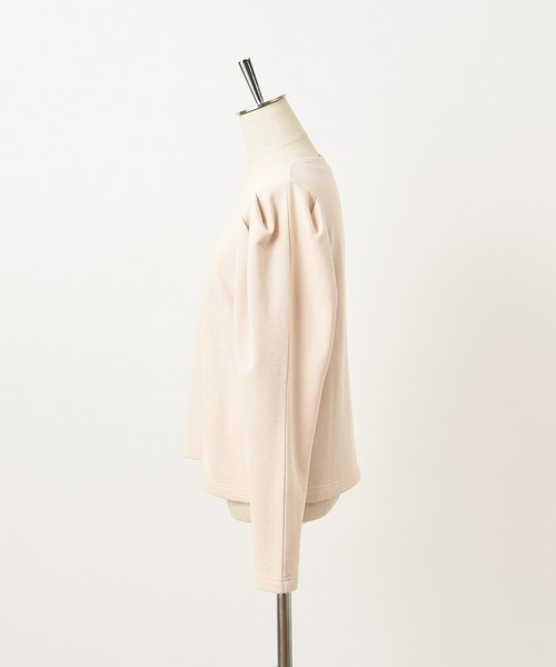 one after another NICE CLAUP（ワンアフターアナザーナイスクラップ）の「パワショルトレーナー（Tシャツ/カットソー・レディース・アイボリー/ブラウン/グリーン/パープル・FREE）」の18枚目の写真